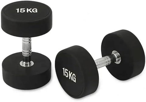 Harley Fitness Commercial Dumbbells - TPU- Dynamic Strength and Stability (2.5, Kilograms)