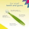 Radius Toddler Baby Toothbrush, Green Sparkle