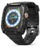 Ringke Apple Watch Ultra 2 / 1 [Watch Band + Case]   Fusion-X Guard Series   Black (Yellow Index)