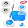 HYX Spin Mop and Bucket Set, 360&deg; Spin Mop And Bucket with Wringer Set And 2 Microfiber Mop Refills, Extended Handle Spinning Mop Bucket System For Floor Cleaning