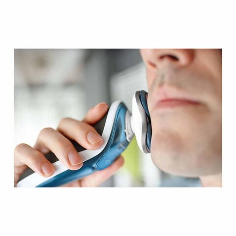 Philips Series 7000 Wet &amp; Dry Electric Shaver For Men - Blue - S7370/12