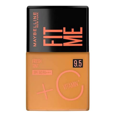 Maybelline New York Fit Me Fresh Tint Plus Vitamin C Liquid Foundation SPF50+ 9.5 30ml