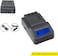 DMK Power NP-W126S/NP-W126 LCD Quick Rapid Battery Charger for Fujifilm NP W126S/NP W126 FinePix X-Pro1 X-Pro2 HS35EXR XR X-A1 X-A2 X-E1 X-E2 X-M1 X-T1 X-T2 X-T10 X-T20 X-H1