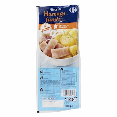 Carrefour Smoked Herring Fillet 200g