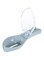 Generic Fish Skin Cleaning Peeler With Cover Scale Catcher Grey/Clear 16.4 X 4.5 X 6cm