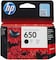 HP Original Ink Cz101Ae, HP 650, Black, 360P, 6,5Ml, HP Deskjet Ink Advantage 2515Aio,3515E-Ai0,3545,4515