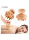 Wooden Handheld Massage Cup, Mushroom Wood Therapy Tool Lymphatic Drainage Massager Tools, Wood Cupping Therapy Massage Tools for Maderoterapia Kit，Manual Body Sculpting Tools,Anti-Cellulite Cup