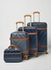 PK 4-Piece Ultra Light Luggage Set, Blue
