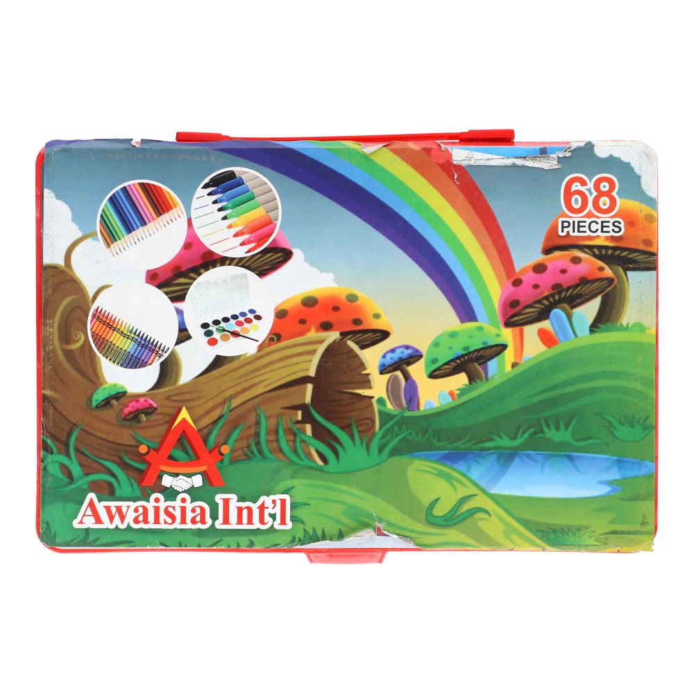 Awaisia Int&#39;l Art Set 68 Pieces