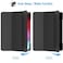 HYX New iPad Pro 12.9 Inch Case 2022(6th Gen)/2021(5th Gen)/2020(4th Gen) with Pencil Holder,Smart iPad Case [Auto Wake/Sleep] with Auto 2nd Gen Pencil Charging (Black)