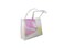 Reusable Non-woven Fabric Grocery Tote Bag with Handle - 40x12x32cm White