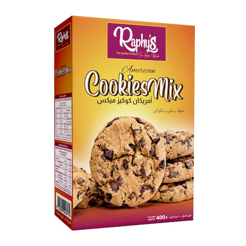 Raphy&#39;s American Cookies Mix - 400 gram