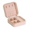 Generic-Small Portable Travel Jewelry Box Organizer Storage Case for Rings Earrings Necklaces