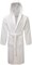 Lushh 100% Cotton Hooded Bathrobe for Women and Men, Terry Bathrobe Hotel and Spa quality, Highly Absorbent and light weight with Pockets- Unisex (Small/Medium)