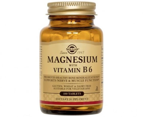 Solgar Magnesium Vit B6 100Tab