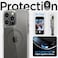 Spigen Ultra Hybrid (MagFit) designed for iPhone 14 Pro case cover compatible with MagSafe - Graphite