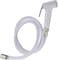 TOILET BIDET SPRAY SHATTAF WITH HOSE AND HOOK COMPLETE SET