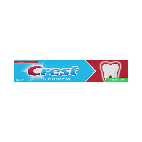 Buy Crest Toothpaste Cavity Protection Fresh Mint 50ml Online ...