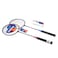 Supreme Sports Badminton Racket with Shuttlecock Set Multicolour 5 PCS