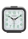CASIO Analog Alarm Desk Clock White/Black/Green 67x64x34millimeter