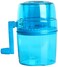 SALA Manual Ice Shaver and Snow Cone Maker, Portable Ice Crusher Machine Kitchen Tool Blue Ice Crusher/Snow Cone Machine - Manual Hand Cranked Ice Shaver to Prepare Slushies