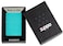 Zippo 49454 Regular Flat Turquoise Genuine Lighter, Turquoise