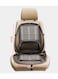Wtrtr 2-Pieces Car Seat Office Chair Bamboo Chip Cover Cushion With Wire Mesh Lumbar