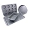 SET OF 4 PCS BAKING SET _DK GREY _+