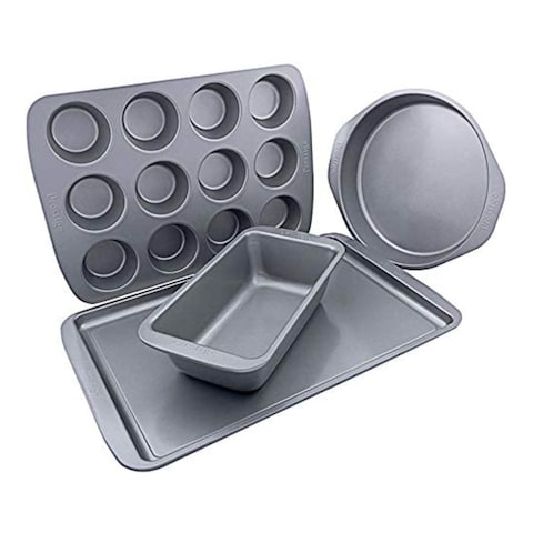 SET OF 4 PCS BAKING SET _DK GREY _+