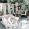 Hammock Chair, Hanging Swing Seat for Indoor &amp; Outdoor, Round Hammock Mesh Chair Multi- Color