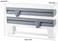 4-in-1 Wall-Mount Paper Towel Holder,Plastic Wrap Foil Dispenser, Bathroom Organizer Storage, Shelf Adhesive Wall Mount, Rack Paper Towel Holder (Grey)