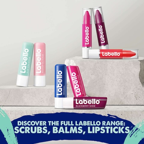 Labello Lip Scrub Lip Caring Aloe Vera &amp; Vitamin E 4.8g
