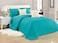 Compressed two-sided Color 4 Pieces Comforter Set, Single Size / Jed-100011303