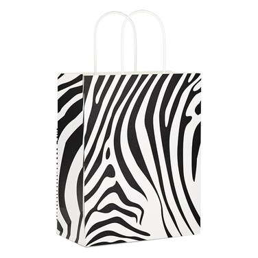 Levs Gift Bag Zebra Ss 18X21X8.5