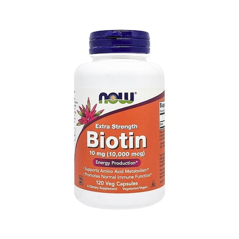 Now Foods Biotin 10 Mg 120 Veg Capsules