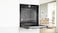 Bosch Series 8 Built-In Oven 60 x 60cm, Home Connect For Remote Monitoring And Control Via App, 4D Hot Air, TFT Touch Display Plus, HBG756CB1M, Black