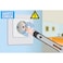 Laserliner Voltage Tester AC for Home Appliance Repairing and Detection, Electrical Tester Wire Breakpoint Finder with LCD Display and Flashlight, Voltage Measuring Tool - LLR-083.010A
