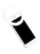 Generic - SG-11 Mini Rechargeable Phone LED Selfie Lamp Ring Light 8.3centimeter White