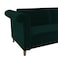 In House Serena 2 In 1 Sofabed Linen Upholstered - Dark Green