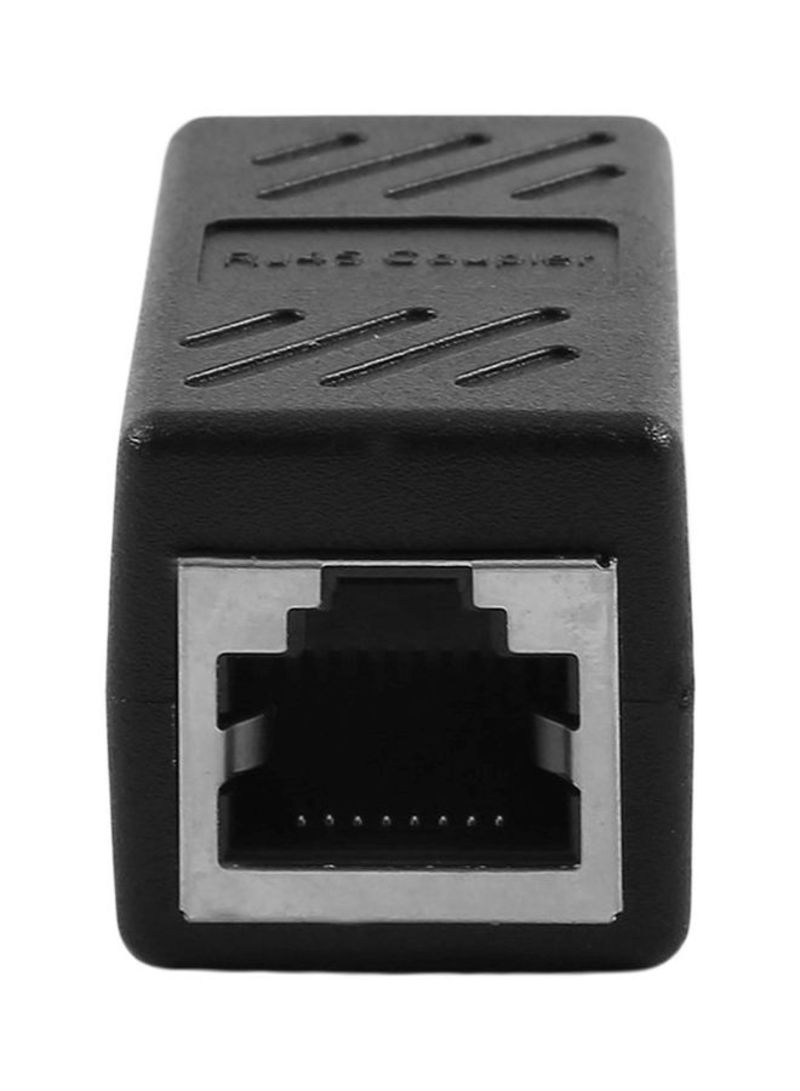 Buy Generic - RJ45 Network Internet LAN Connector Adapter Black Online ...