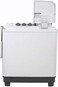 General Supreme Twin Tub Semi Automatic Washing Machine, 8 Kg Capacity, White - GSTT80M (Installation Not Included)