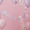 Ginger Ray Make a Wish Backdrop Bunting- 1.5 Meter Length- Iridescent/ Pink