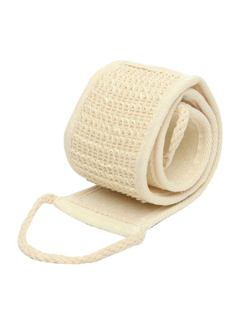 Buy Generic Soft Exfoliating Body Back Brush Strap Beige 10cm Online ...
