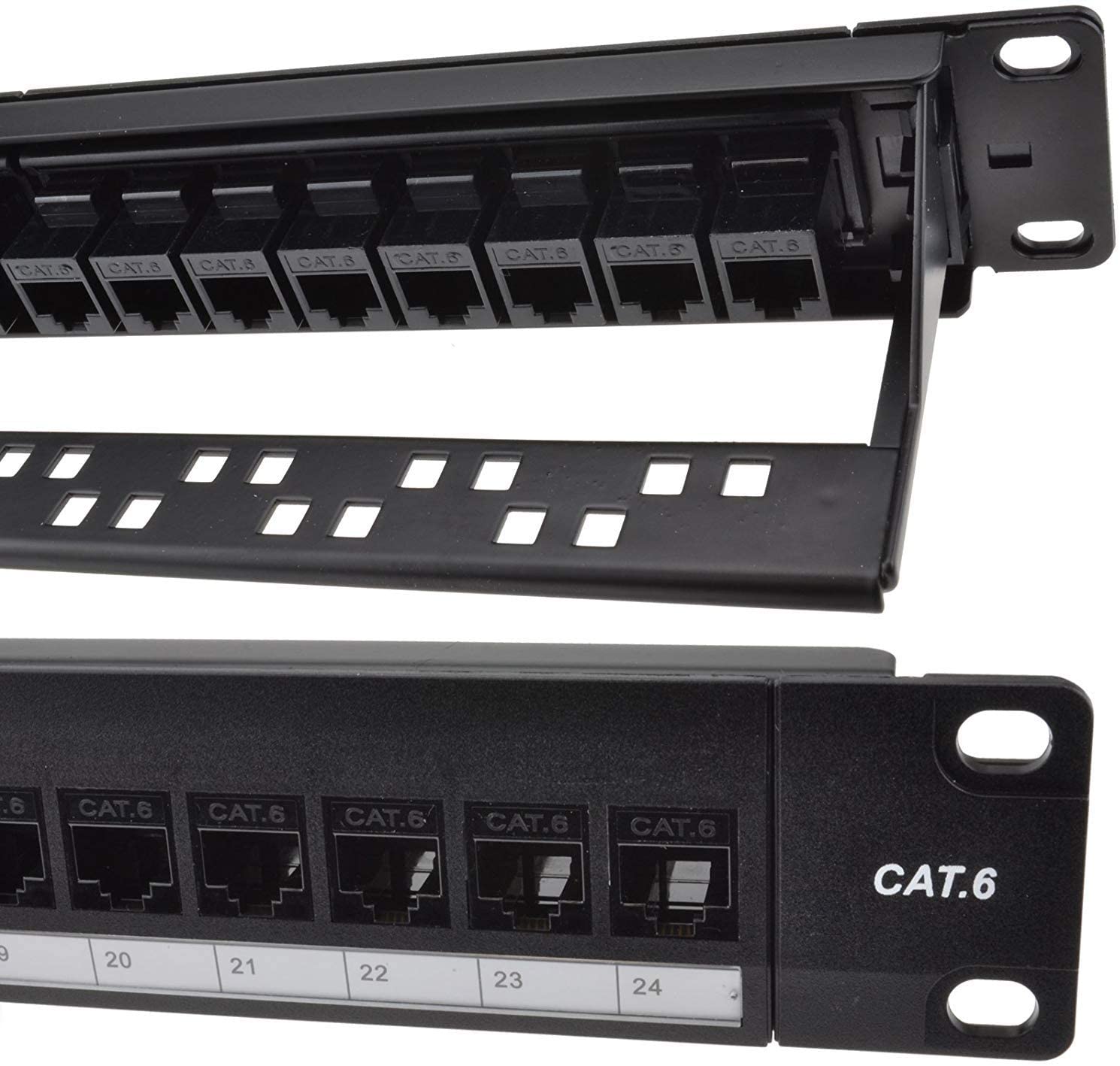 Buy Generic 24 Port Patch Panel 1U UTP Keystone Cat6 UTP Online ...