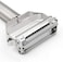 Vegetable Peeler Potato Peeler Julienne Slicer 2in1 Multifunction Stainless Steel Peeler with Cleaning Brush Fruit Peeler Cucumber Peeler Apple Peeler Carrot Julienne Slicer Potato Eye Remover