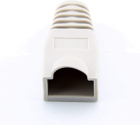 100 Pcs Soft Plastic CAT5E CAT6 Ethernet RJ45 Cable Cap Connector Boots