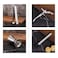9pcs/Set Cotail Shaker Stainless Steel Bartender Tool Mixer with Stylish Bamboo Stand, Home Bartending Kit and Martini Cotail Shaker Set