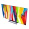 LG OLED evo TV 55 Inch C2 series, New 2022, Cinema Screen Design 4K Cinema HDR webOS22 with ThinQ AI Pixel Dimming - OLED55C26LA