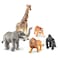 Learning Resources Jumbo Jungle Animals I Lion, Tiger, Gorilla, Elephant, And Giraffe, 5 Pieces, Ages 3+