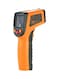 Generic - Portable Handheld Digital LCD Infrared Thermometer Orange/Grey 14x3.5x8.5centimeter